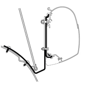 Adattatore per tendalini Thule VW T4 Acquista Ora