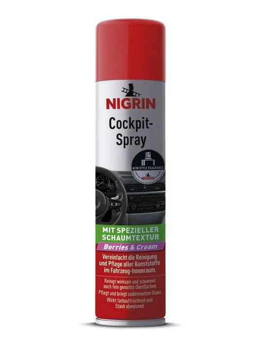 Nigrin New Style Fragrance Cockpit Spray 400 ml Soddisfatti O Rimborsati