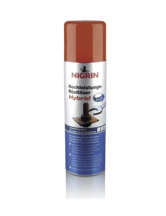 Bestseller Nigrin Performance Rimuovi ruggine ad alte prestazioni