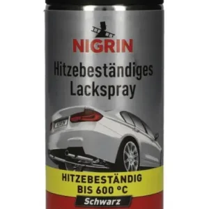 Vernice spray resistente al calore Nigrin - nero 400 ml Professionale