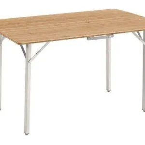 Acquista Ora Tavolo da campeggio Outwell Kamloops con piano in bambù L