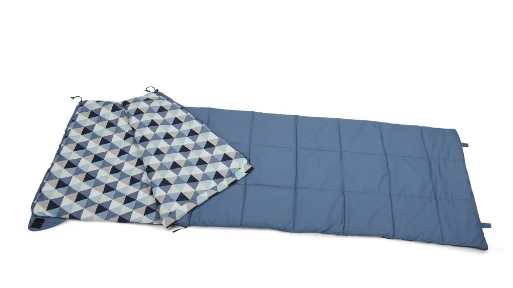 Sacco a pelo rettangolare Berger Camper 300G 210 x 80 cm Novità