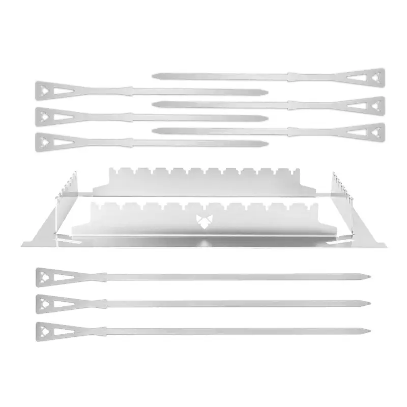 Set di supporto per spiedini per barbecue Fennek 2.0 Acquista Ora