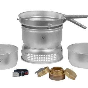 Nuova Collezione Set per cottura a spirito Trangia Trangiakök 25 in tre pezzi con bruciatore set 1