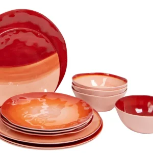 Set di stoviglie in melamina Bo-Camp Halo 12 pezzi Affare