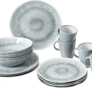 Acquista Ora Set di stoviglie Brunner Pearl 16 pezzi grigio
