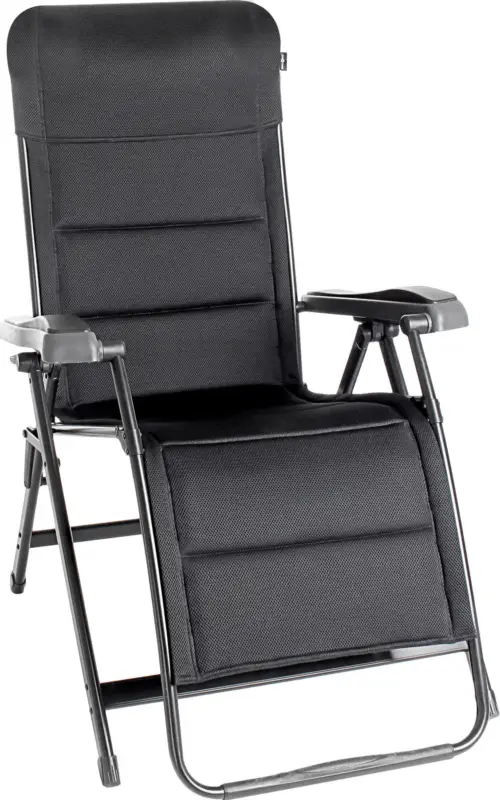 Sedia a sdraio reclinabile Brunner Kerry Swan 3D lounger nero Offerta Del Giorno