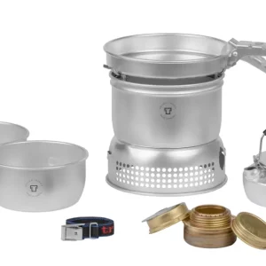 Occasione Imperdibile Set per cottura a spirito Trangia Trangiakök 27 in tre pezzi con bruciatore set 1