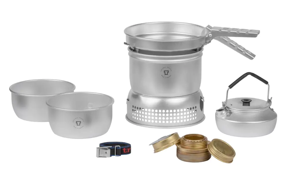 Occasione Imperdibile Set per cottura a spirito Trangia Trangiakök 27 in tre pezzi con bruciatore set 1