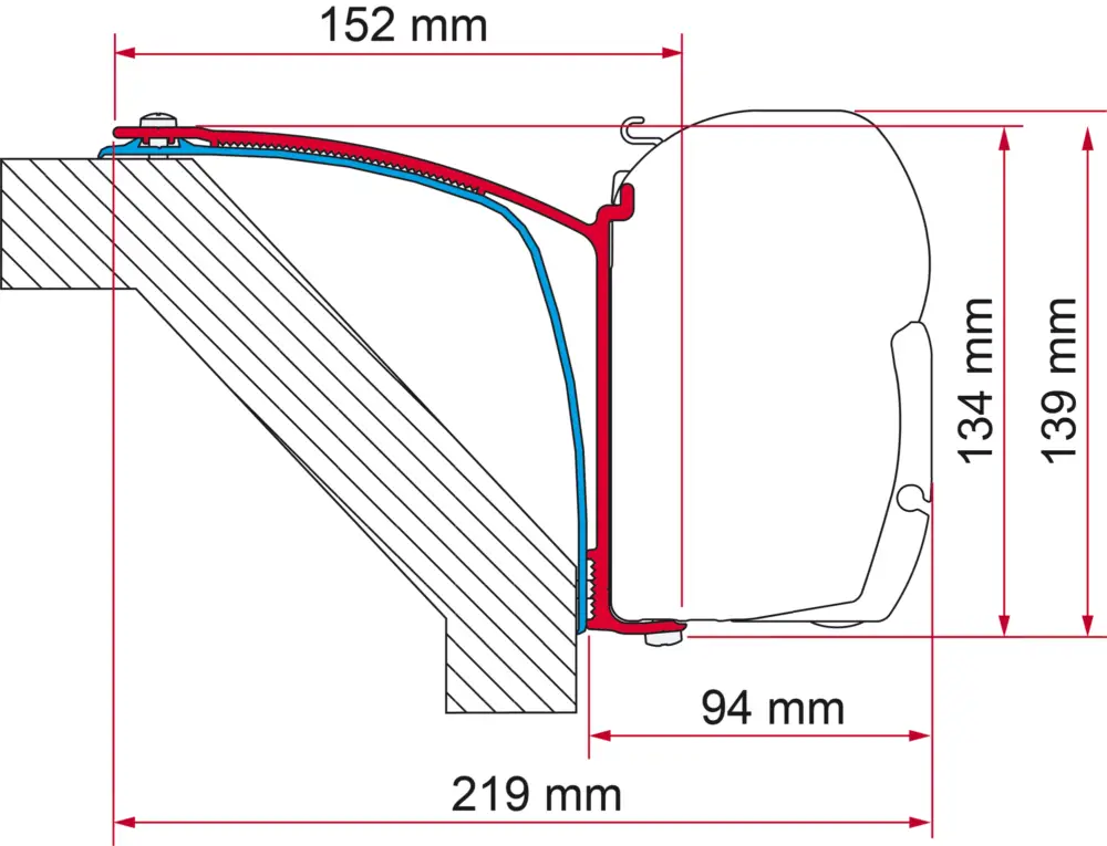 Compra Adesso Adattatore per tendalini Fiamma Kit Laika Rexosline Ecovip 07 Kreos 09 per Fiamma F45