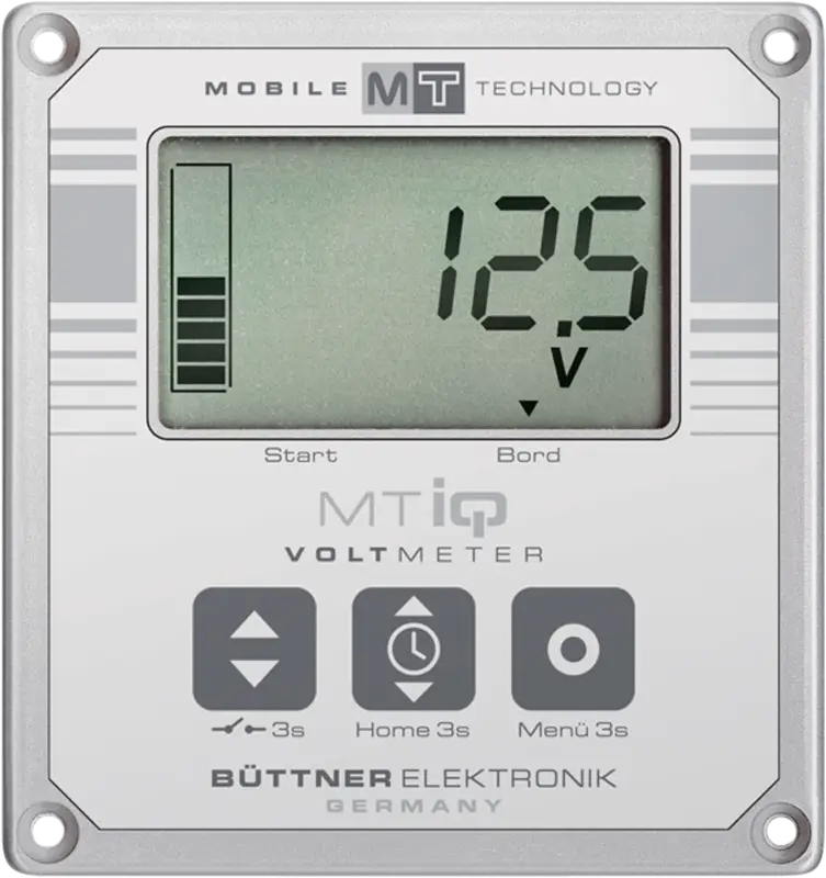 Acquista Ora Voltmetro e timer voltmetro LCD Büttner per batteria auto