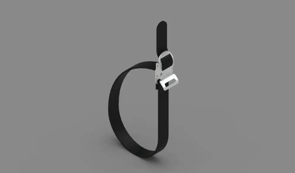 A Buon Prezzo Cinturini di sicurezza Fiamma Strip nero