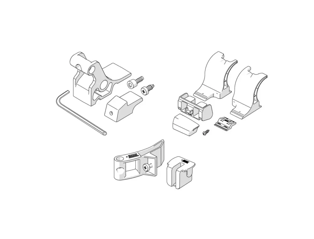 Adattatore per tendalini Fiamma Kit Side Omnistor 4900 / 5200 Tristor 2 per Fiamma S W Pro F45 Occasione Imperdibile