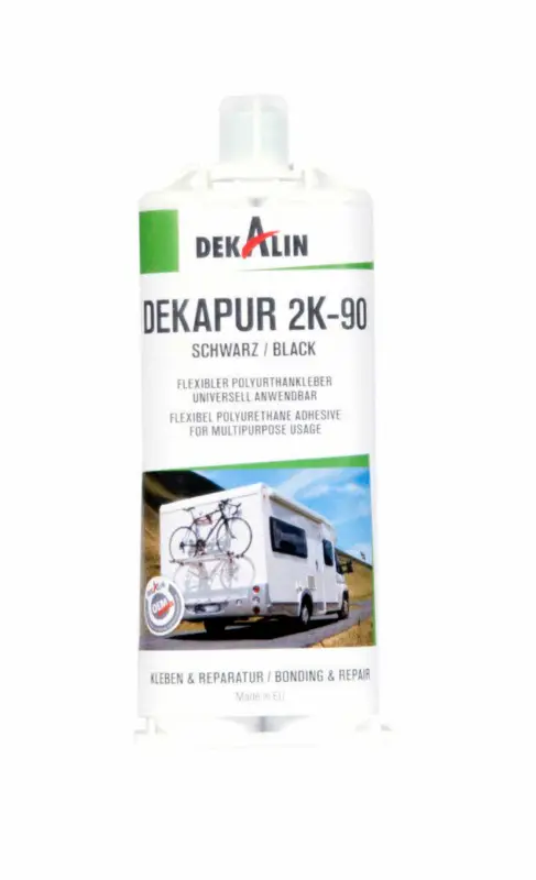 Nuova Collezione Colla poliuretanica bicomponente Dekalin Dekapur 2K-90 con 2 miscelatori statici 50 ml