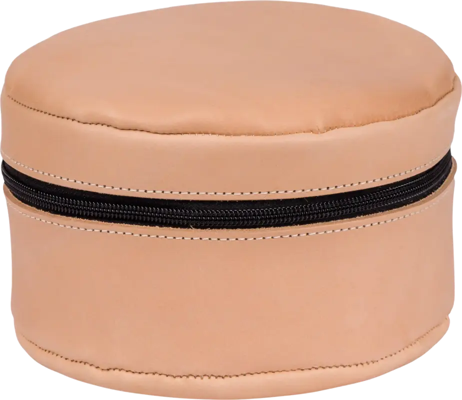 Custodia in pelle Trangia per fornello Storm color corallo Professionale