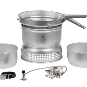 Set per cottura da campeggio Trangia Trangiakök 25 in tre pezzi con bruciatore a gas Super Prezzo