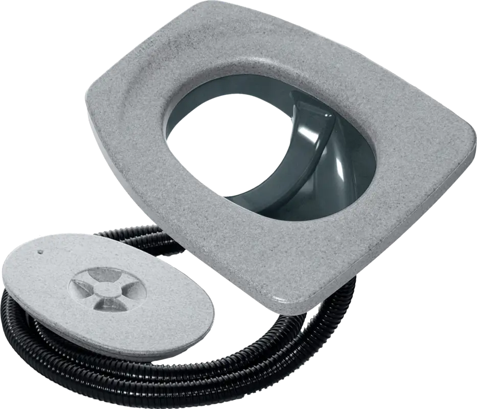 Inserto separatore di liquidi Separett Privy 500 45 x 37,5 x 17,1 cm grigio Reso Gratuito