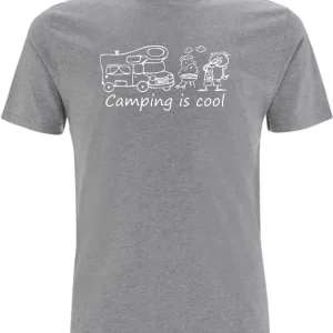 Solo Oggi Footstomp Camping is cool Camper Shirt