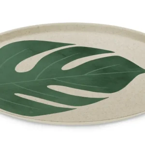 Miglior Prezzo Set di piatti Koziol Connect Monstera Leaf 255 mm 4 pezzi