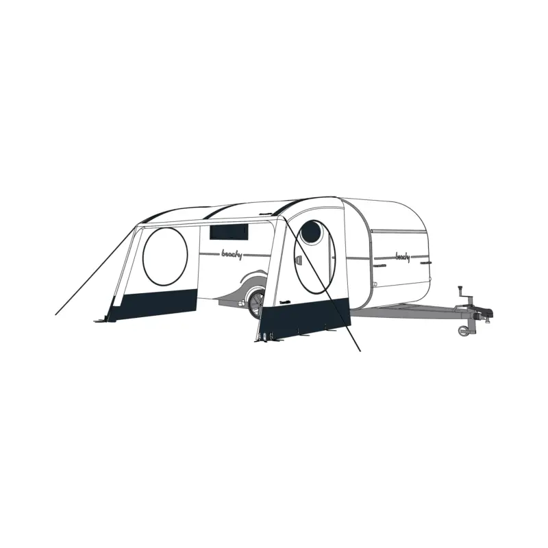 Parete laterale per veranda Travellife Suncanopy Novità