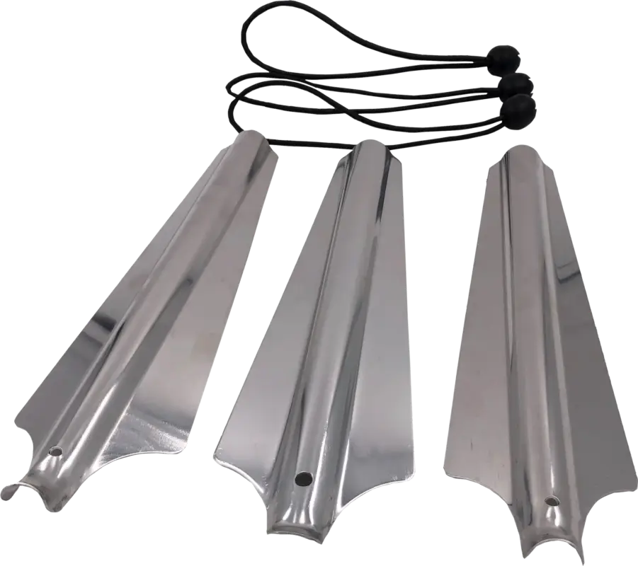 Picchetti per sabbia in alluminio High Peak con anello di tensione 3 pezzi Pagamento Sicuro