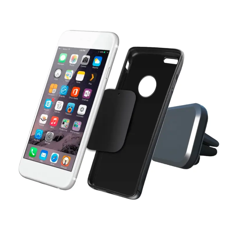 Non Perdere Supporto magnetico per smartphone/navigatore 2GO nero