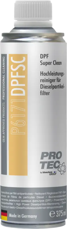 A Buon Prezzo Pulitore ProTec Super Clean ad alte prestazioni per filtri antiparticolato diesel