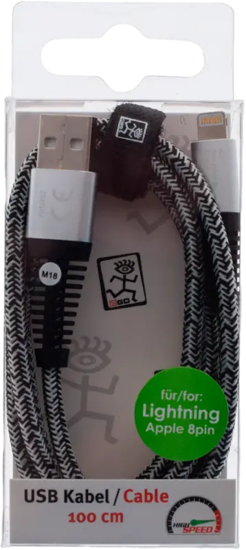 Cavo USB Lightning 2Go USB Apple 8 pin 1 metro Promozione