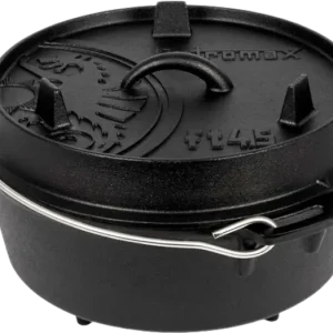 Casseruola da forno olandese ghisa Petromax con coperchio e piedini 3,5 litri Offerta Limitata
