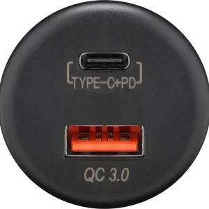 Caricabatterie USB doppio da incasso goobay Wentronic USB-A e USB-C con tecnologia di ricarica rapida 12 V / 24 V Quantità Limitata