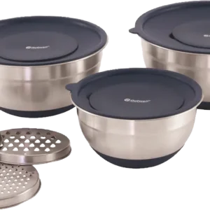 Più Venduto Set di ciotole Outwell Chef Set di ciotole / grattugie con coperchi 9 pezzi