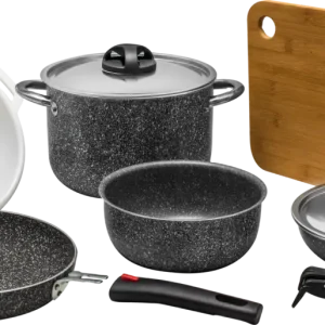 Set di pentole Beaver Brand Modula 20 Evolution 11 pezzi con tagliere e scolapasta Miglior Prezzo