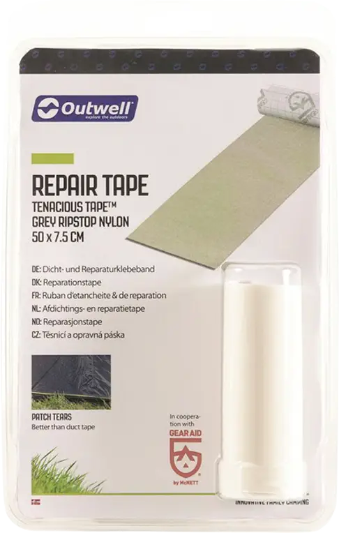 Offerta Limitata Nastro di riparazione Outwell per telai gonfiabili 7,6 x 50 cm