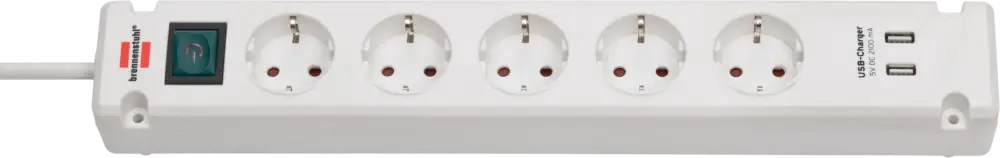 Reso Gratuito Ciabatta multipresa Brennenstuhl Bremounta con 5 prese di ricarica e 2 USB 3 m