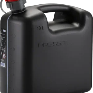 Tanica di carburante Pressol da 10 l con striscia visiva e scala graduata Popolare
