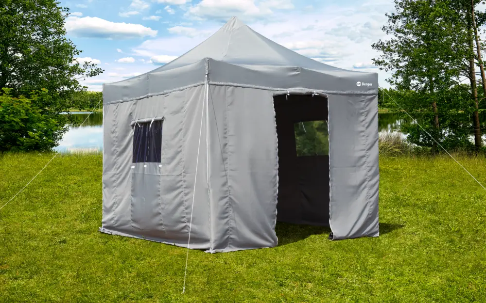 Spedizione Espresso Pareti laterali Berger per gazebo pieghevole 3 x 3 m 4 pezzi