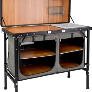 Cucina da campeggio Camplife Capri Deluxe con ripiano apribile Professionale