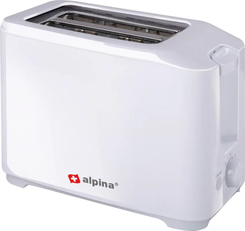 Tostapane a doppia fessura Alpina 700 W bianco Ultime Pezzi