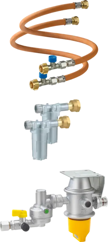 Affare Set GOK Caramatic DriveTwo per due bombole di gas