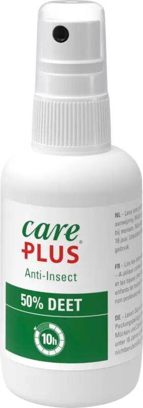 Offerta Limitata Spray repellente per insetti Care Plus Anti Insect Deet 200 ml