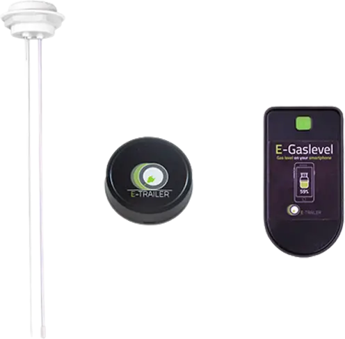 Pacchetto comfort E-Trailer per il controllo della temperatura, dell'umidità e del livello di riempimento del serbatoio dell'acqua dolce e delle bombole del gas Occasione