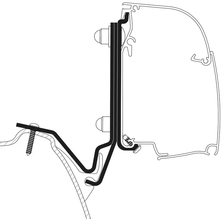 Compra Adesso Adattatore per tenda Thule per Kepler One / Five / Six