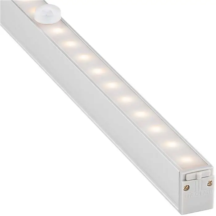 Nuova Collezione Luce LED sottopensile Goobay con rilevatore di movimento 150 Lumen 3000 Kelvin