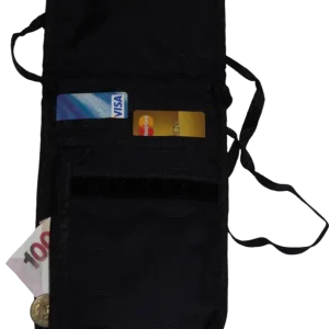 Pochette a tracolla frontale High Peak nero Promo Stagionale
