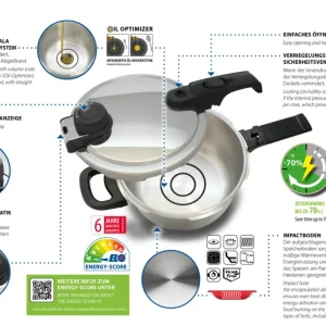 Pentola a pressione Elo Premium Mistral 4,5 litri Miglior Prezzo