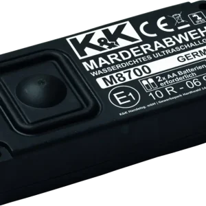 Prezzo Basso Dispositivo a batterie a ultrasuoni K&K 360° impermeabile per allontanare le martore