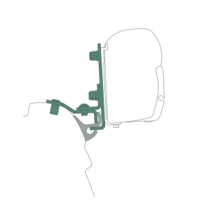 Adattatore per tendalini Easygoinc per Fiamma F35 e F45s pro e per VW T5 / T6/ T6.1 con Multirail Reimo staccabile Direttamente Dal Produttore