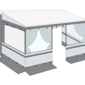 Bestseller Fiamma Pannello frontale F per tenda da sole Privacy Room 300 Light Fiamma ricambio numero 98660-153