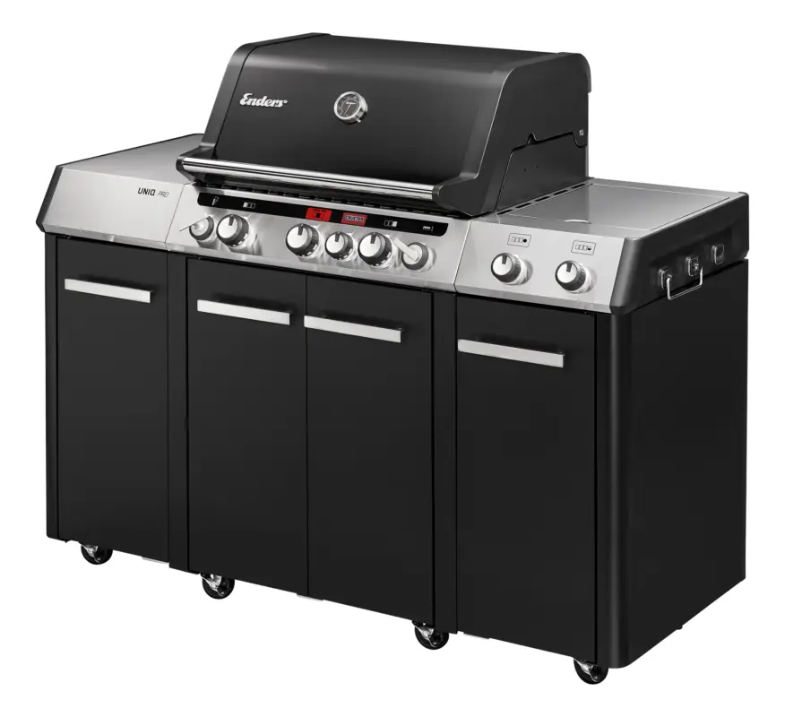 Barbecue a gas Enders Uniq Pro 3 IK Kitchen Cruster 24,9 kW / 50 mbar Soddisfatti O Rimborsati