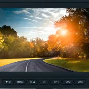 Monitor Caratec Safety CSM7010 per telecamere CVBS e AHD 17,6 cm / 7 pollici Non Perdere